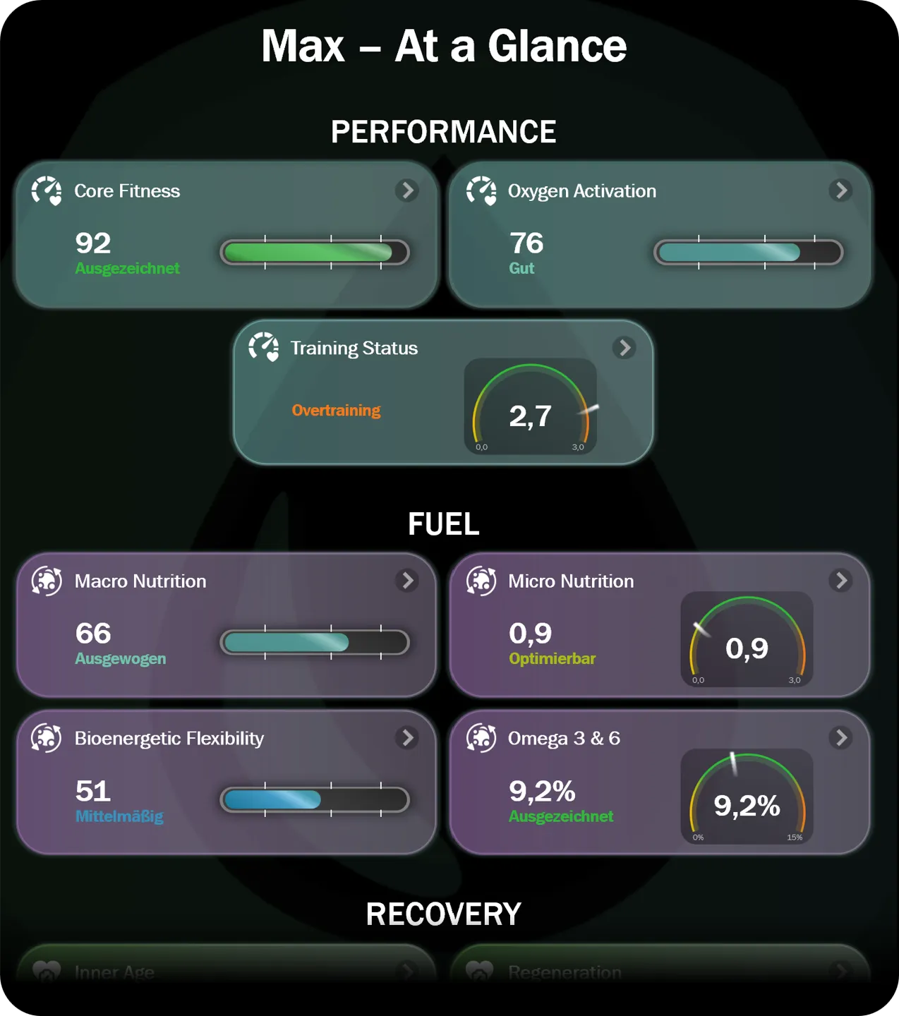 The Big Picture. Dashboard
