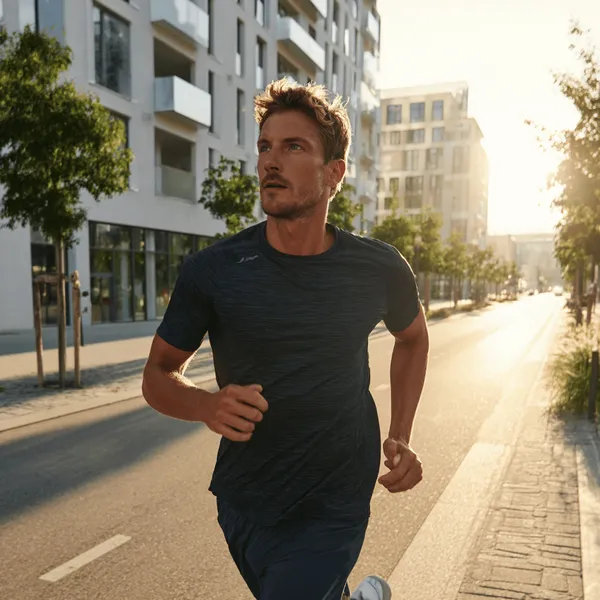 Athlet beim Training